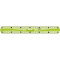 Lineal FLEX 30 cm mit Griff grün - Blister