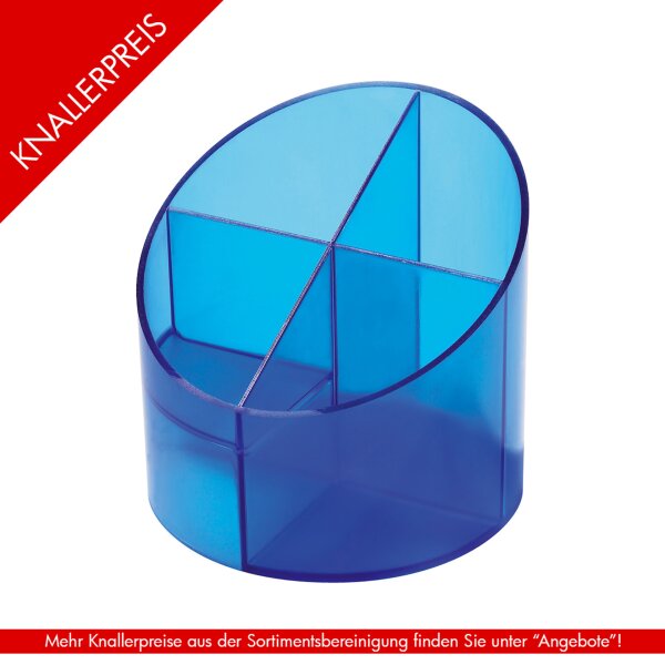 Multiköcher the cross Kunststoff - blau transparent
