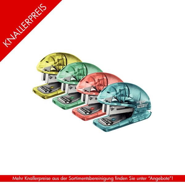 Heftgerät ColourIce 10Bl - transparent sortiert