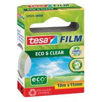 tesa Film Eco & Clear 15mm x 10m transparent -...
