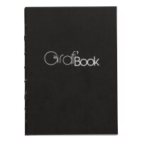 Clairfontaine "GrafBook 360°" Skizzenheft A6 100 Blatt 100g/qm Fadenheftung