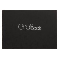 Clairfontaine "GrafBook 360°" Skizzenheft 11x17cm Querformat 100 Blatt 100g/qm Fadenheftung