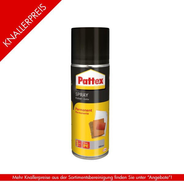 Sprühkleber Pattex permanent - 200ml