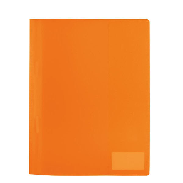 Schnellhefter A4 PP transluzent - orange