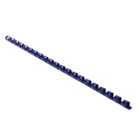 EXACLAIR Spiral-Binderücken 21 Ringe A4 100er Schachtel 8mm - blau