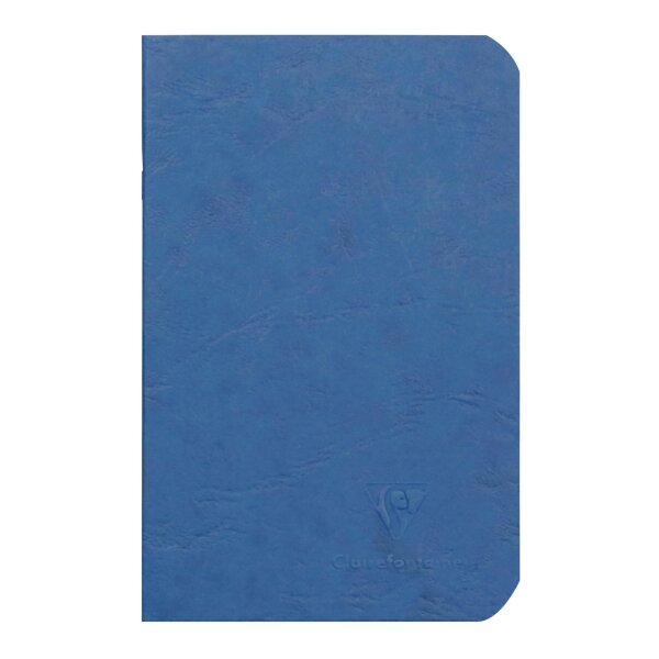 Clairefontaine "Age Bag" Heft 9x14cm 48 Blatt - uni blau