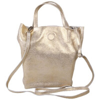 Tasche Feder 16x9x23 Gold