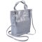 Tasche Feder 16x9x23 Blau