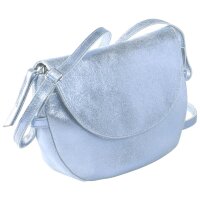 Tasche rd Wildleder 16x9x23 Blau