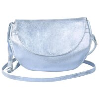 Tasche rd Wildleder 16x9x23 Blau