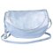 Tasche rd Wildleder 16x9x23 Blau