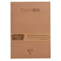 Zeichenblock PaintOn 5 x 10 Blatt sortiert kopf-geleimt -...