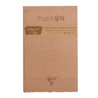 Zeichenblock PaintOn st 50Bl Büttenrd 13,9x21,5