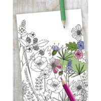 Kreativheft Feelgood, Wildblume