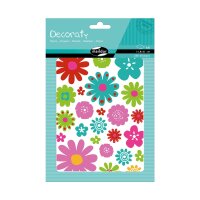 Decoraty 6 Bg A5 Blumen 4,8x21cm