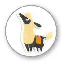 MAILDOR 3D-Sticker - Lamas