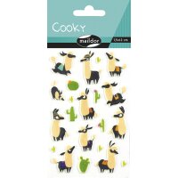 MAILDOR 3D-Sticker - Lamas