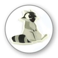 MAILDOR 3D-Sticker - Tiere Wald