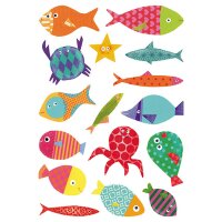 Kreativ-Set Sticker Aquarium