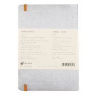 RHODIA Perpetual A5 64bl 90g Silber