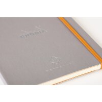 RHODIA Perpetual A5 64bl 90g Silber