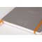 RHODIA Meeting A5+ 80bl 90g Silber