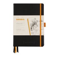 Notizbuch Hardcover A5-240 Seiten, 90g/qm dotted...