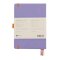 Notizbuch Hardcover A5-240 Seiten, 90g/qm dotted elfenbein - iris