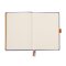 Notizbuch Hardcover A5-240 Seiten, 90g/qm dotted elfenbein - iris