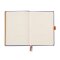 Notizbuch Hardcover A5-240 Seiten, 90g/qm dotted elfenbein - iris