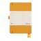 Notizbuch Hardcover A5-240 Seiten, 90g/qm dotted elfenbein - orange