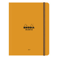 Rhodia UnlimitedA5+ 60bl Dot orange