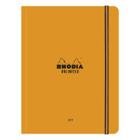 Rhodia UnlimitedA5+ 60bl Dot orange