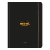 Rhodia UnlimitedA5+ 60bl L+R sw