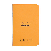 Rhodia Heft 7,5x12 24Bl DOT 80g ora