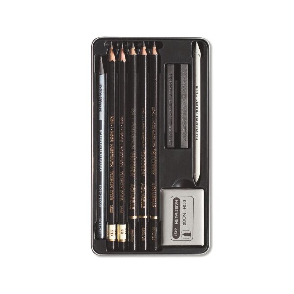 Künstler- Set Gioconda Art-Set - 10- teiliges Metalletui