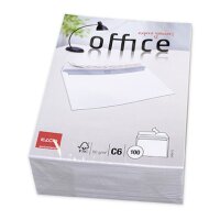 ELCO Office CelloZip mit 100 Kuverts, HK,  C6 - weiss