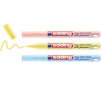 Gloss paint marker 751 CR bullet tip 1-2mm - Set of 3,...