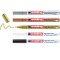 Gloss paint marker 751 CR bullet tip 1-2mm - Set of 5, metallic