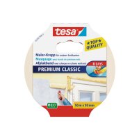 tesa Maler Krepp Premium Classic Abdeckband, 30mm x 50 m