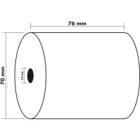 Rolle 2lg SD we/ge 57g76x25mx12