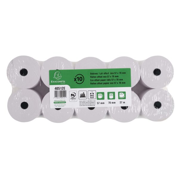 Rolle 1lg PEFC 57mmx70mmx12mm (42m)