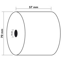 Rolle 1lg PEFC 57mmx70mmx12mm (42m)