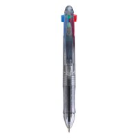 Kugelschreiber 4-farbig transparent 1 Stück auf...
