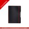 Notizheft flex PP A5,40 Blatt,kar. schwarz, my.book