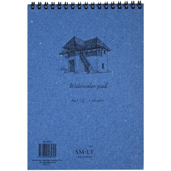 Spiralblock Authentic Aquarell Papier, DINA5, 20 Blatt,...