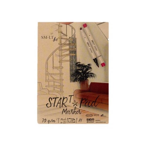 Marker Block START, A5, 20 Blatt, 75g/m²