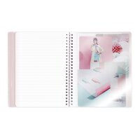 Collegbl lin Koverbook Blush A4 min