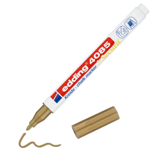 Kreidemarker 4085 Rundspitze 1-2 mm - gold