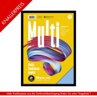 Style Multifunktionspapier A4 50 Blatt 80 g/qm blau